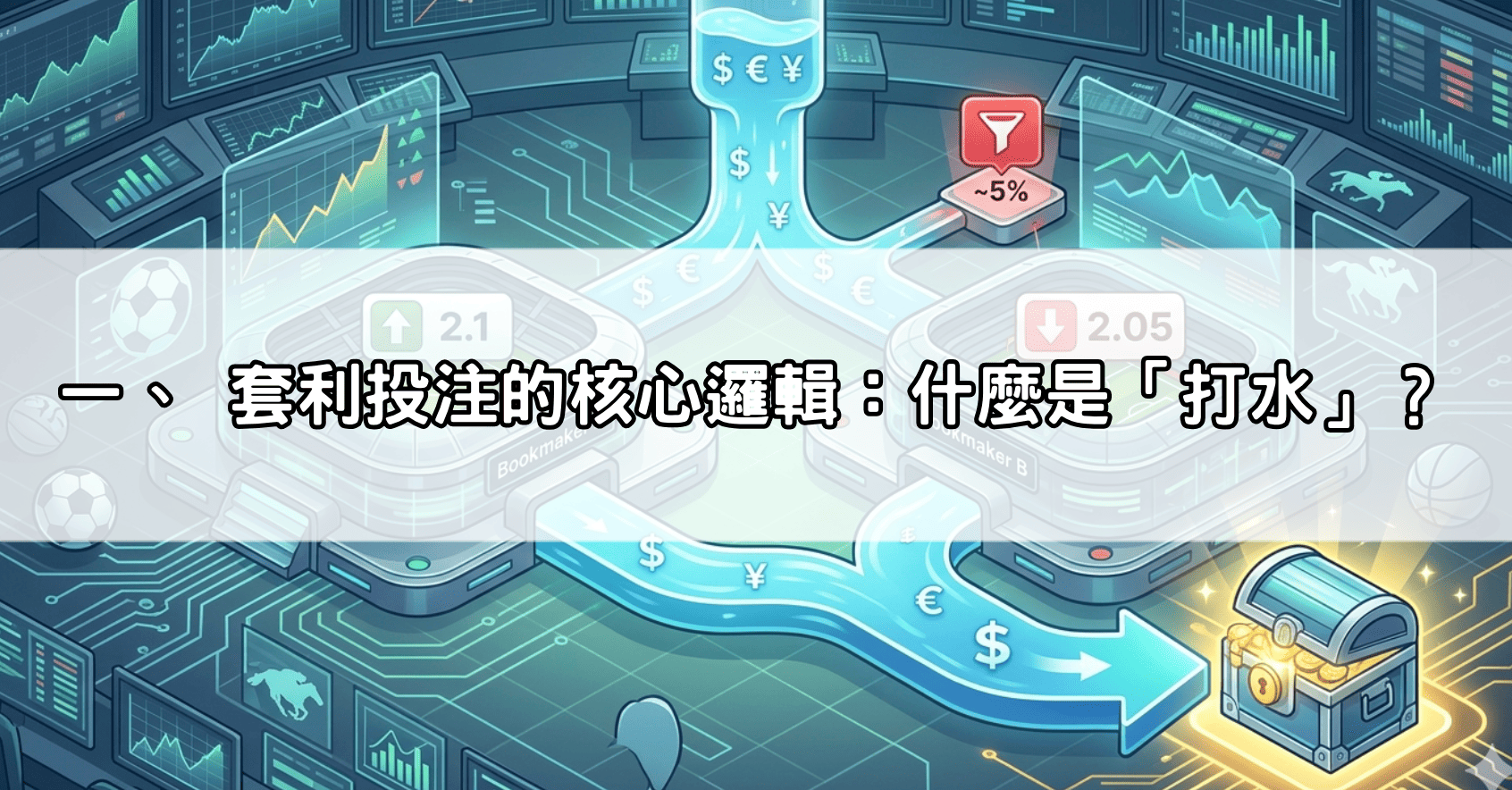 一、 套利投注的核心邏輯：什麼是「打水」？